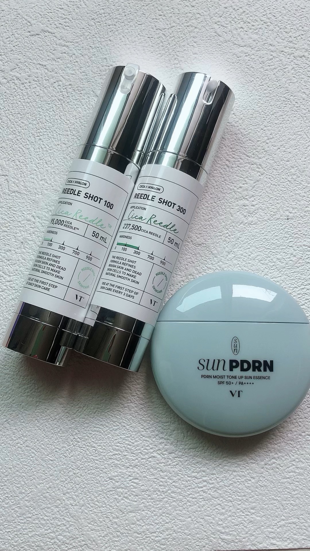 PDRN モイスト トーンアップ サン エッセンス/VT/日焼け止めローションの人気ショート動画