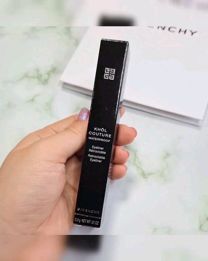 コール・クチュール・ウォータープルーフ/GIVENCHY/ペンシルアイライナーの動画クチコミ1つ目