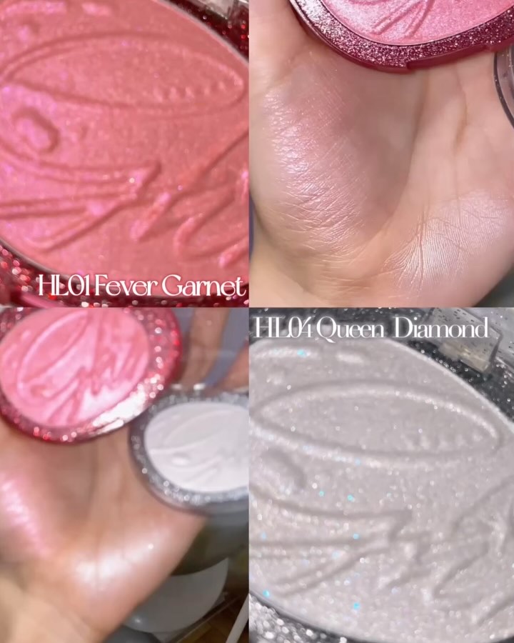 フィー グリッツストーンハイライター/fwee/パウダーハイライトを使ったクチコミ（2枚目）