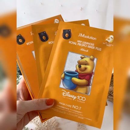 ディズニー100周年記念フェイスマスク ハニールミナスロイヤルプロポ シートマスクプラス プロポリス/JMsolution-japan edition-/シートマスク・パックの人気ショート動画
