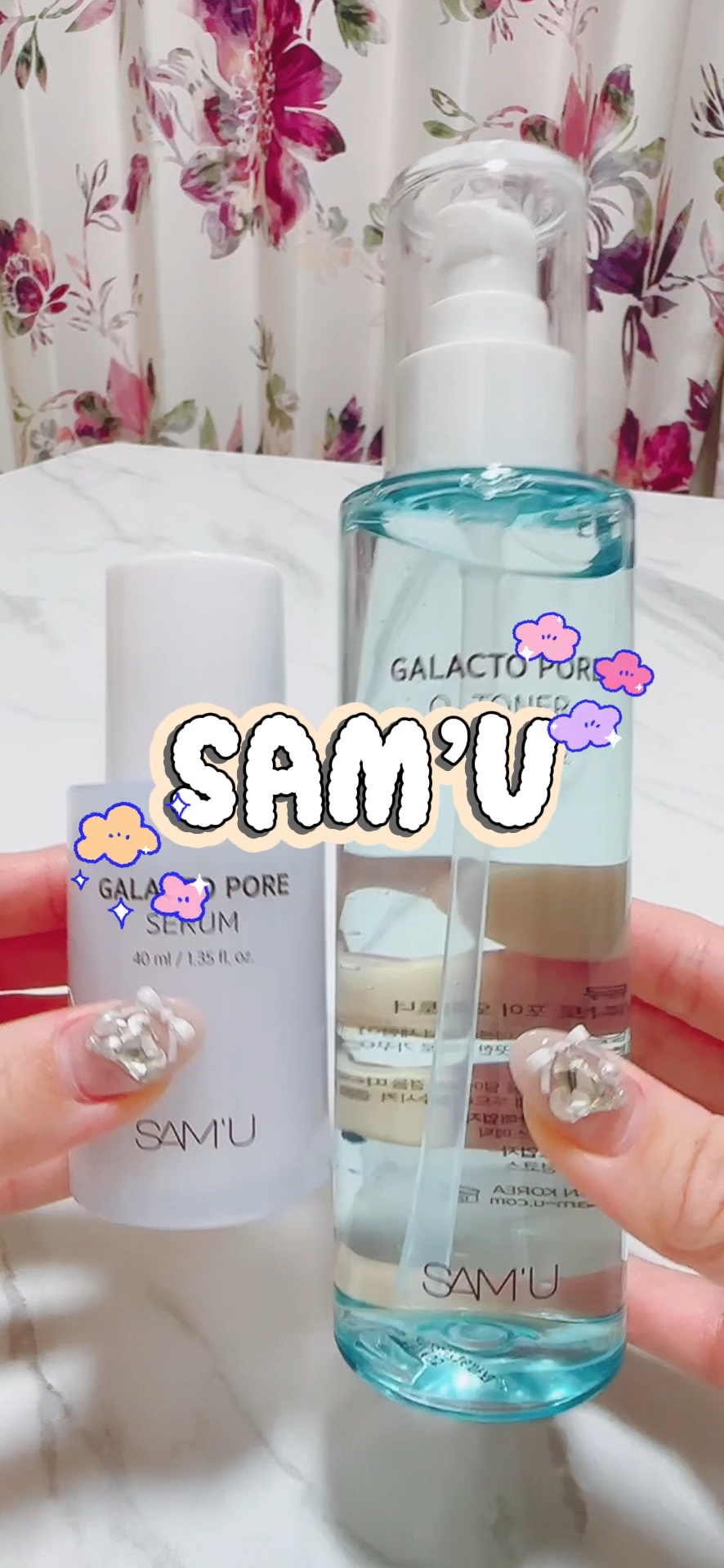 🎀SAM’U🎀

💎ガラクトポアオーツートナー

振ると発生する酸素バブルで毛穴汚れと過剰皮脂をオフできます🧏🏻‍♀️🤍

💎ガラクトポアセラム

ガラクトミセスが配合され低刺激でしっかりと7種の毛穴ケアできます👍💕

セ