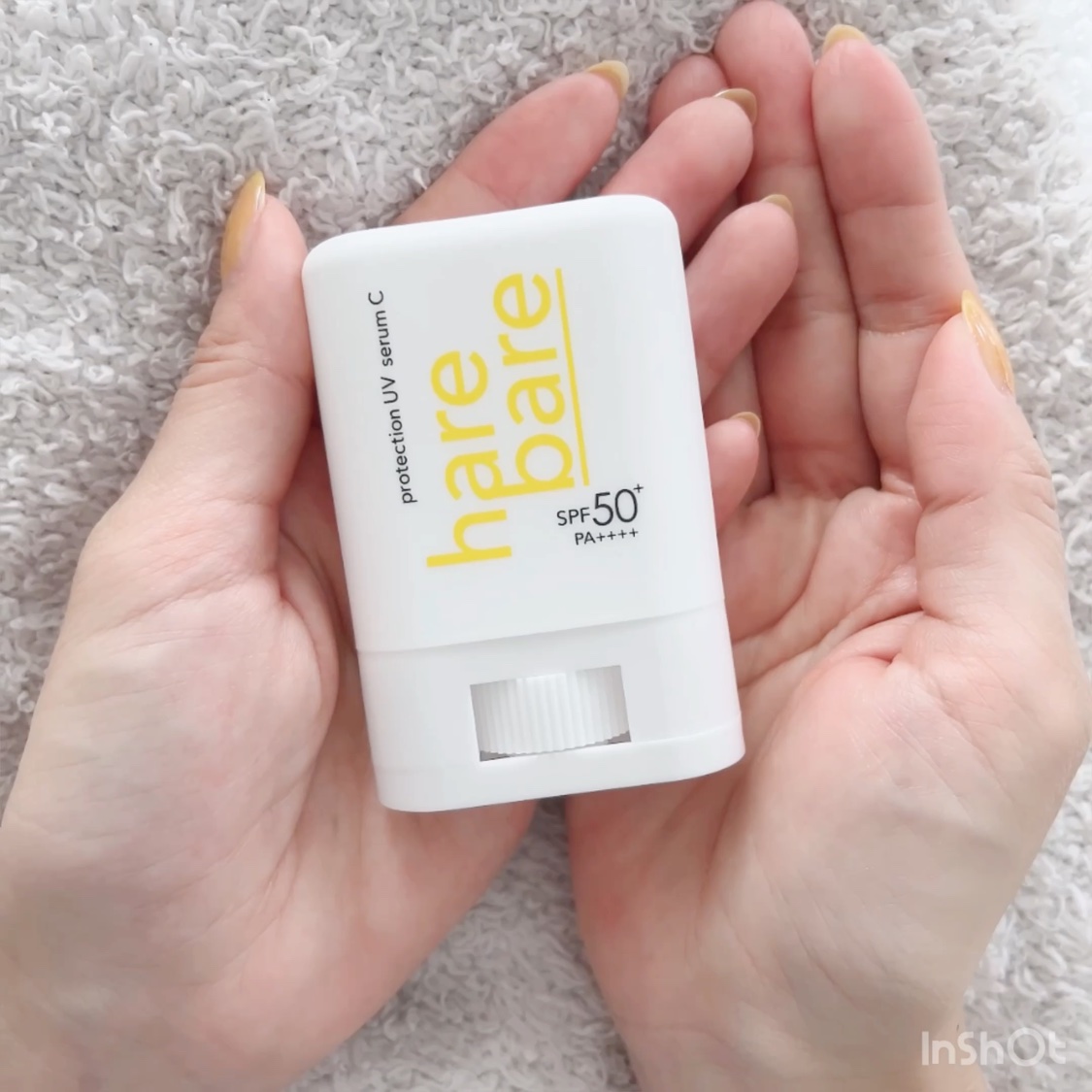 ハレバレ プロテクションUV セラム C スティック/ハレバレ/日焼け止めスティックを使ったクチコミ（2枚目）