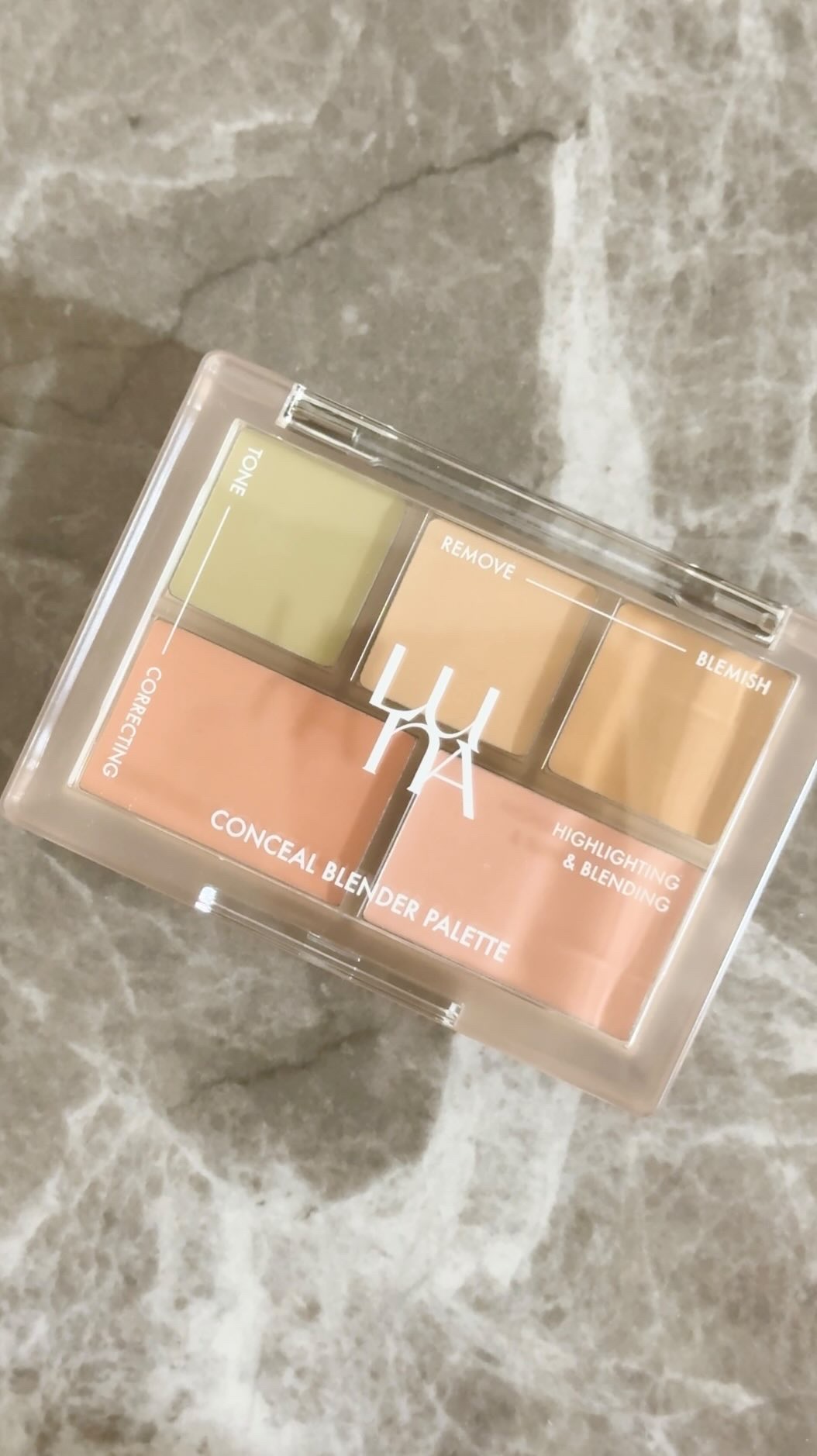 コンシールブレンダーパレット/LUNA/パレットコンシーラーを使ったクチコミ（1枚目）