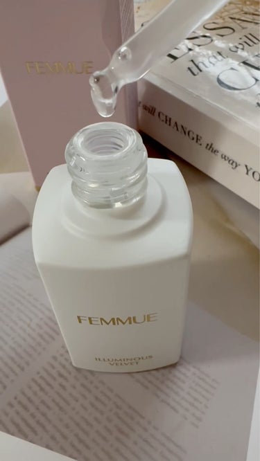 FEMMUE エッセンシャル モイスチャーミルクのクチコミ「femmueの美容液♡

@femmue_japan 
ILLUMINOUS VELVET
イ.....」（2枚目）