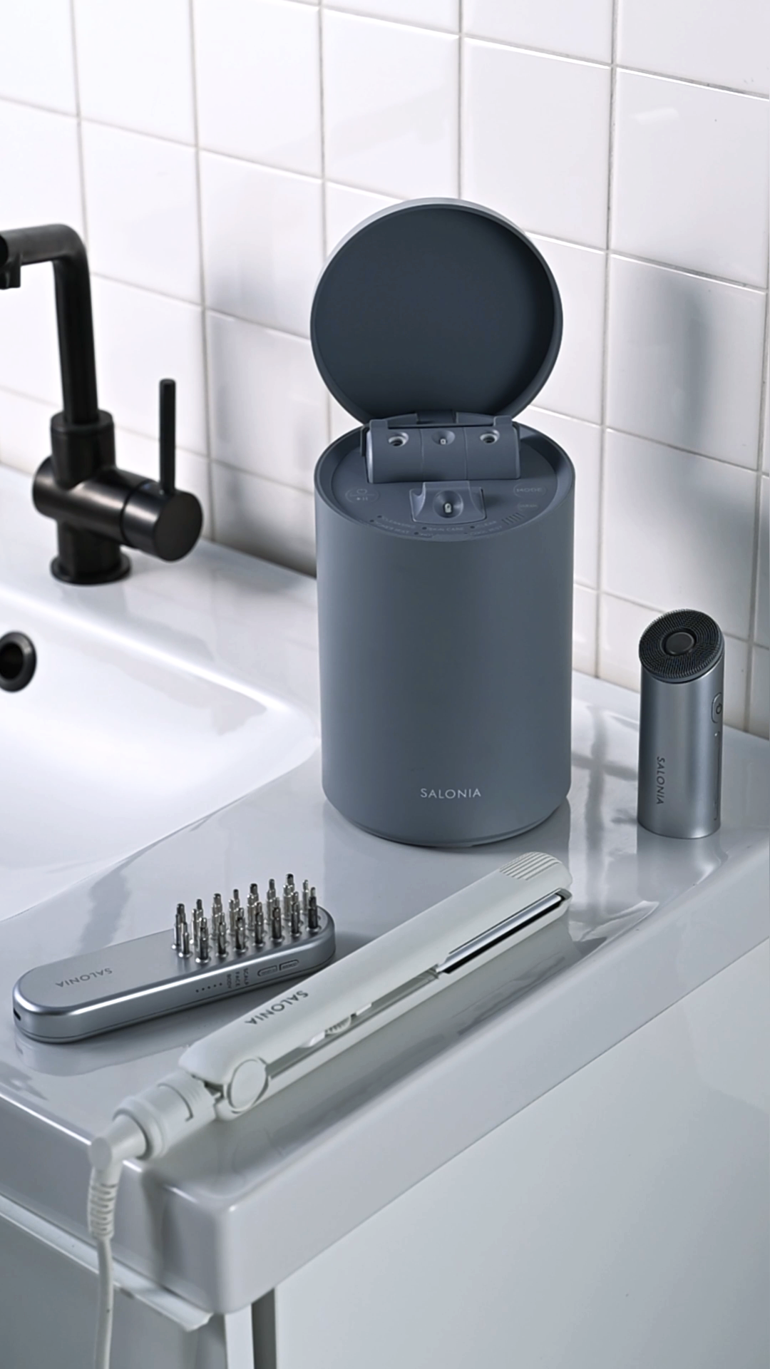 ピュアブライトスチーマー/SALONIA/美顔器・マッサージを使ったクチコミ（1枚目）