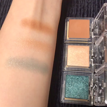 マイアイシャドウ グリッター/innisfree/単色アイシャドウを使ったクチコミ（3枚目）