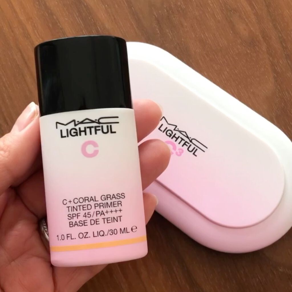 ライトフル Ｃ＋ティンティッド プライマーSPF45(PA++++)/M・A・C/化粧下地を使ったクチコミ（3枚目）