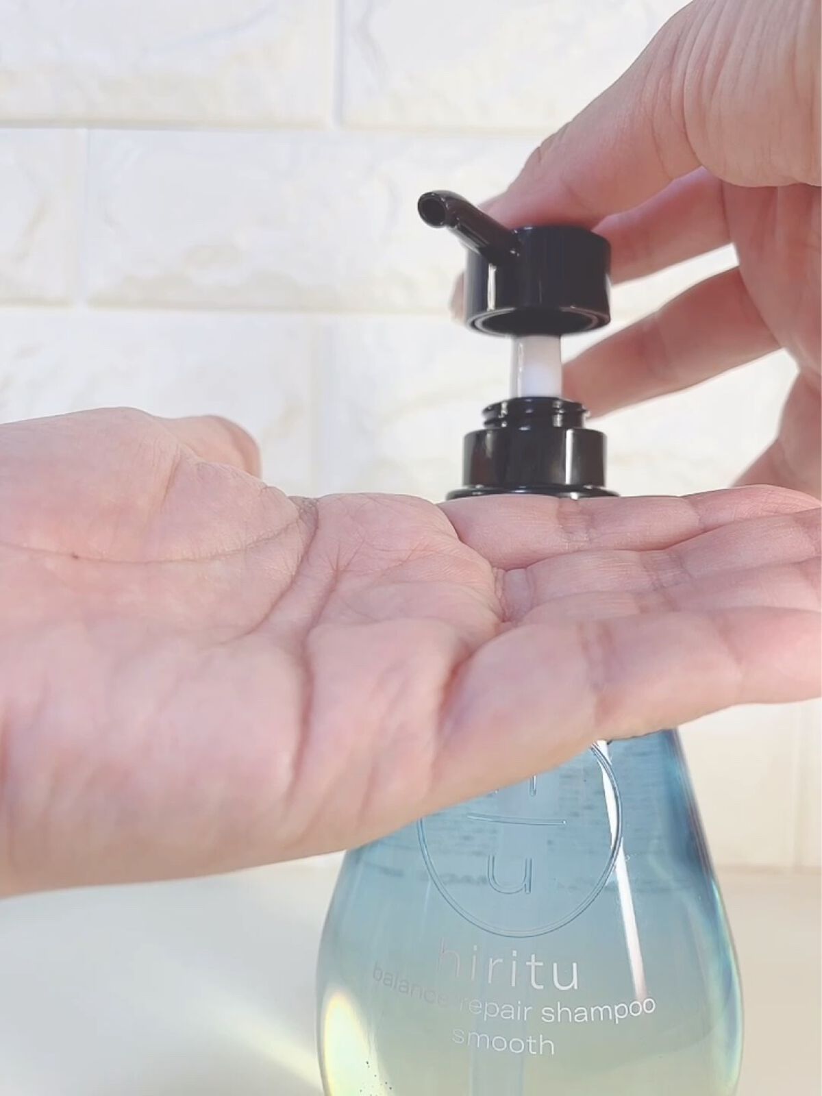 バランスリペアヘアオイル　スムース/hiritu/ヘアオイルを使ったクチコミ（3枚目）