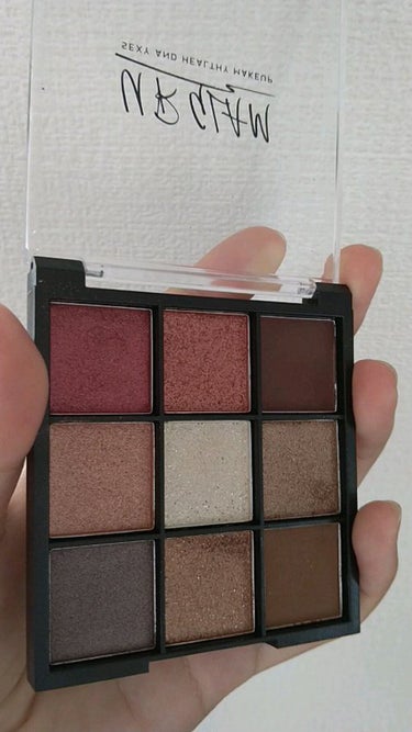 UR GLAM　BLOOMING EYE COLOR PALETTE/U R GLAM/アイシャドウパレットを使ったクチコミ（1枚目）