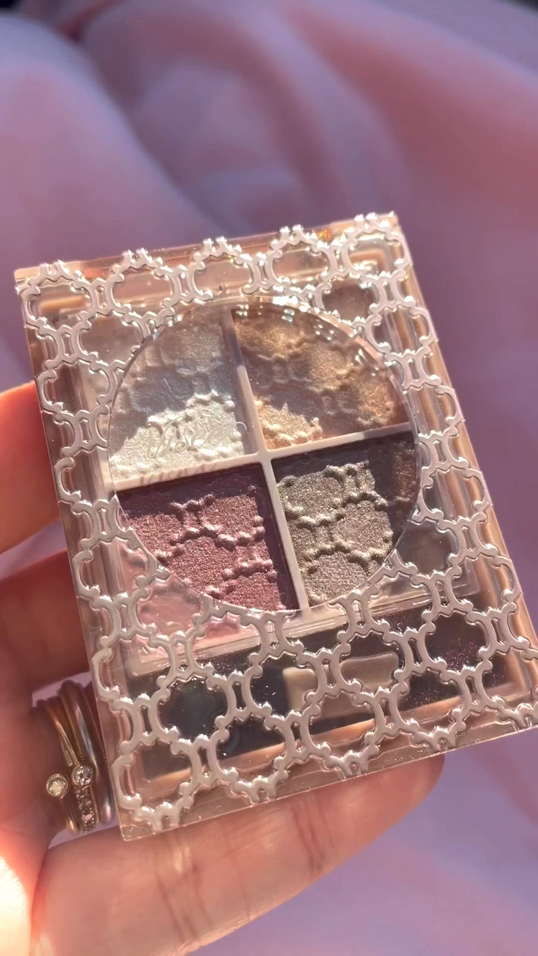 グロッシーリッチ アイズ N/Visée/アイシャドウパレットの動画クチコミ4つ目