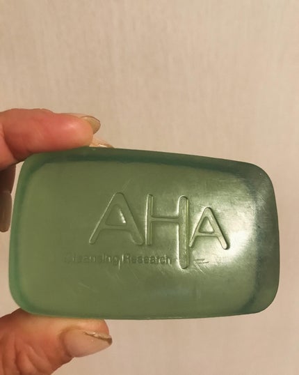 クレンジングリサーチ ソープ AHA&ピール/クレンジングリサーチ/洗顔石鹸を使ったクチコミ(1枚目)