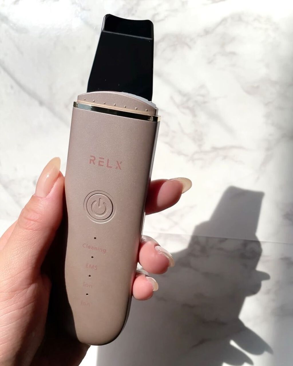 ウォーターピーリング/RELX/美顔器・マッサージの動画クチコミ3つ目