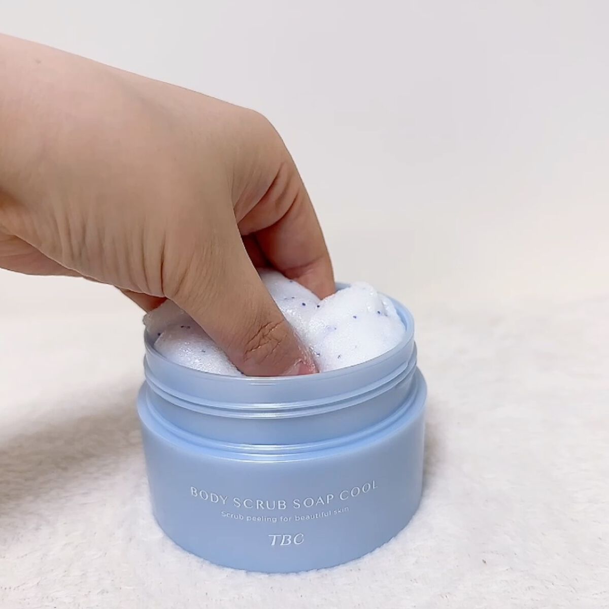 TBC ボディスクラブソープ クール/TBC/ボディスクラブの動画クチコミ3つ目