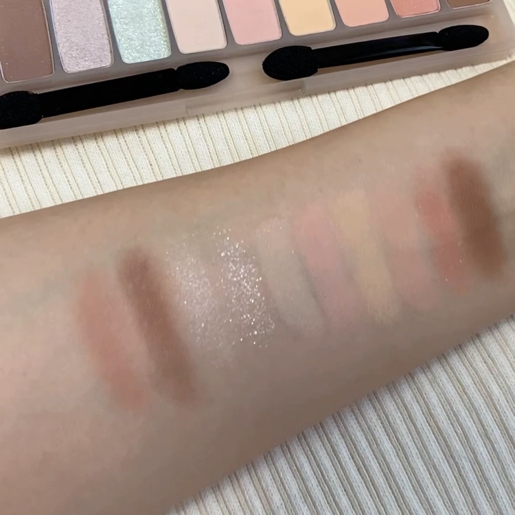 プレイカラー アイシャドウ/ETUDE/アイシャドウパレットを使ったクチコミ（3枚目）