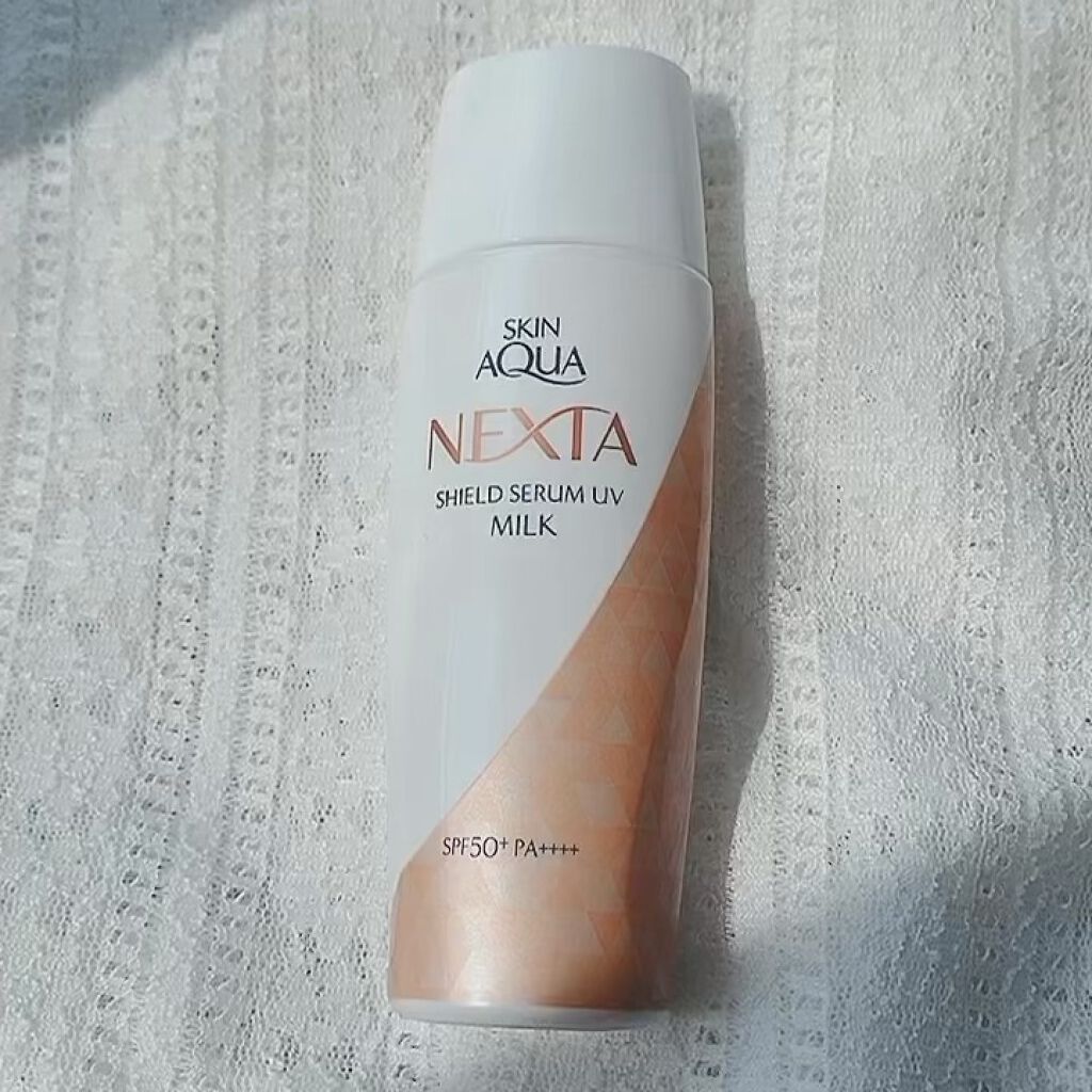 ネクスタ® シールドセラムUVミルク/スキンアクア/日焼け止めミルクを使ったクチコミ（1枚目）