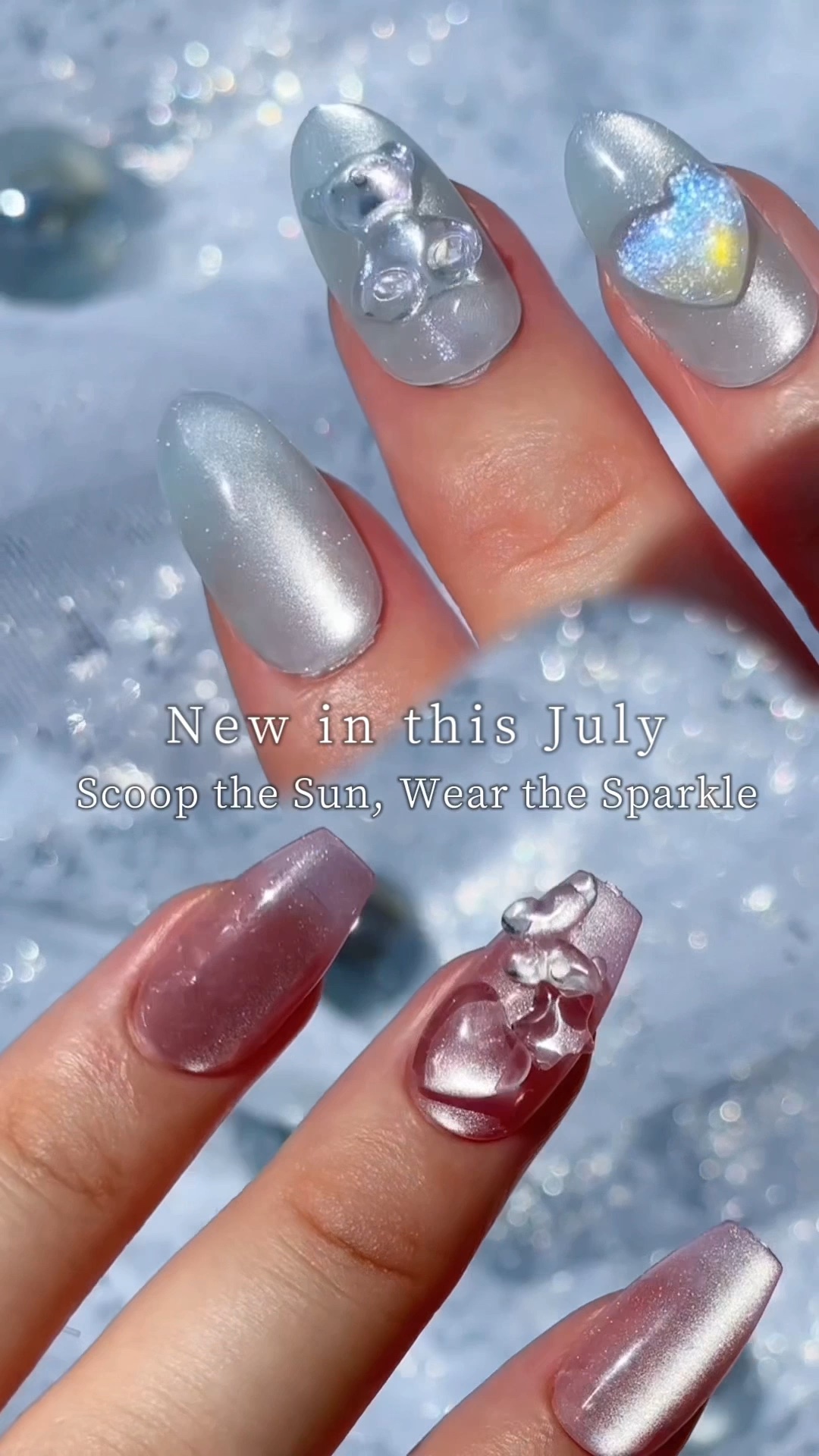 【新品/未使用】フィンガースーツ 6点セット＋ベースコート、オイルプッシャー 試してみたFINGER SUIT キューティクルオイルプッシャー FINGER SUIT