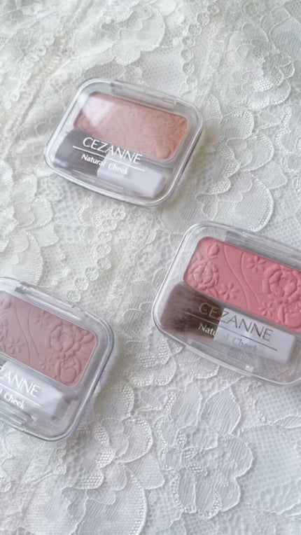 ナチュラル チークN/CEZANNE/パウダーチークを使ったクチコミ(1枚目)