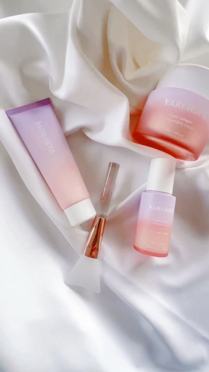 トリプルコラーゲンカスタマイジングクリーム/VARI:HOPE/フェイスクリームの人気ショート動画