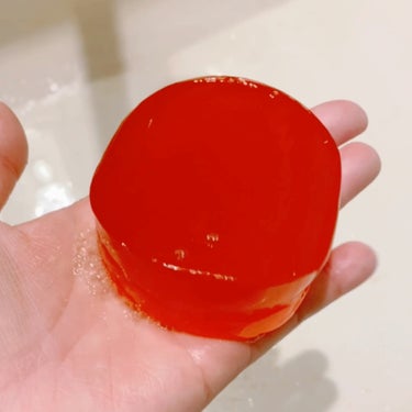 ゼリーセラムソープ 【RED】/AKAHA/洗顔石鹸を使ったクチコミ（6枚目）