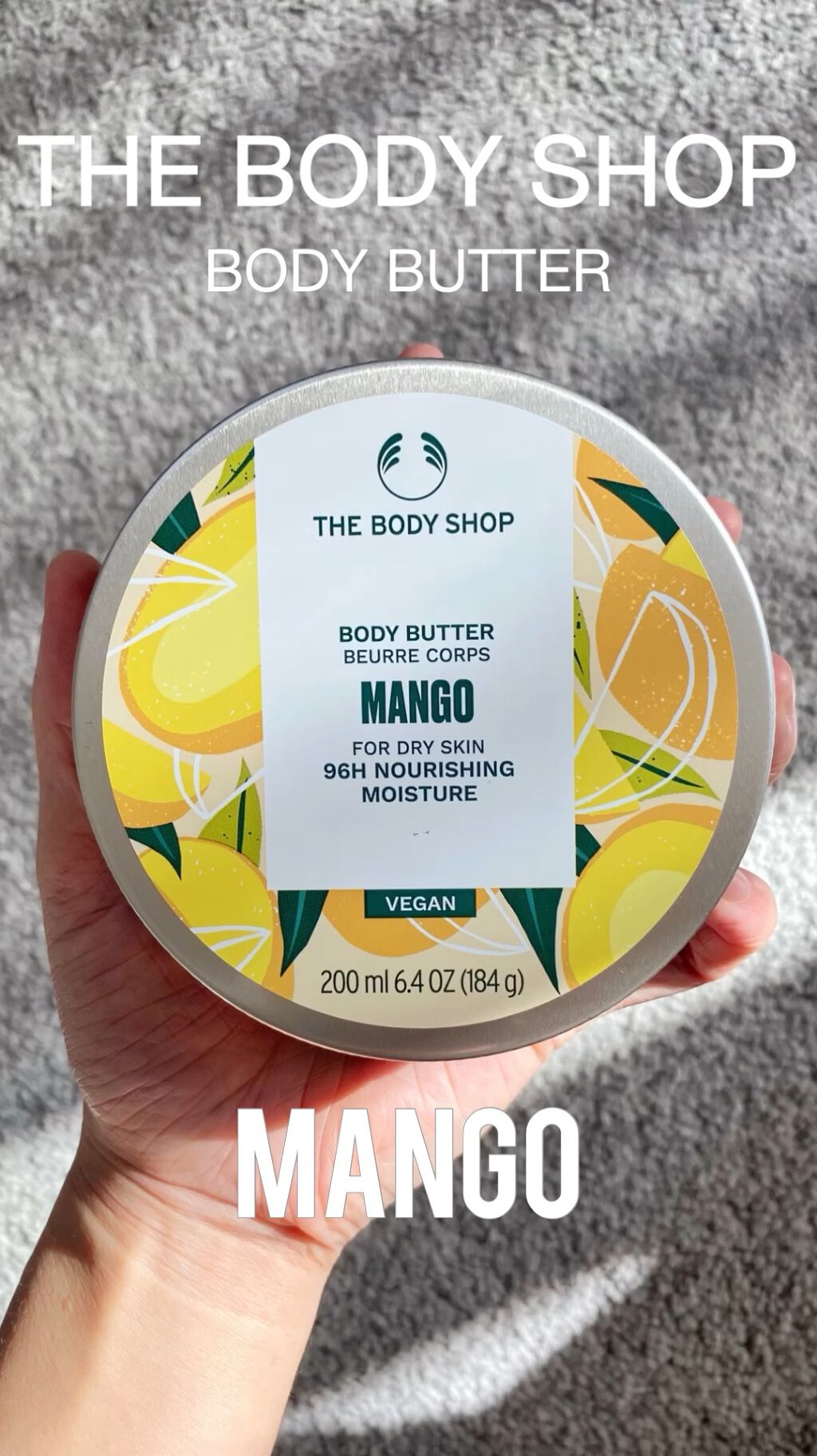 ボディバター　マンゴー/THE BODY SHOP/ボディクリームの動画クチコミ2つ目