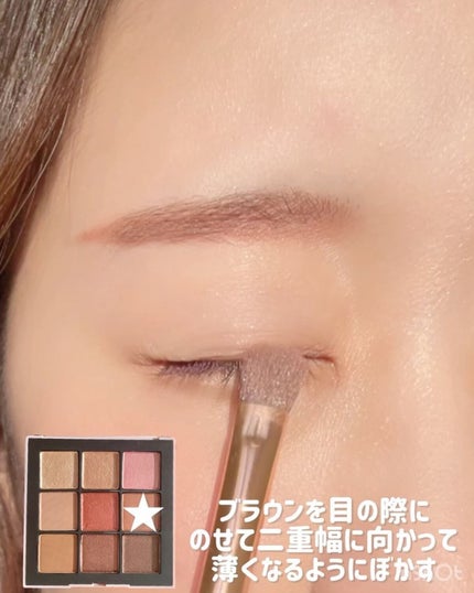 オーガズムライジング アイシャドーパレット/NARS/アイシャドウパレットを使ったクチコミ(3枚目)