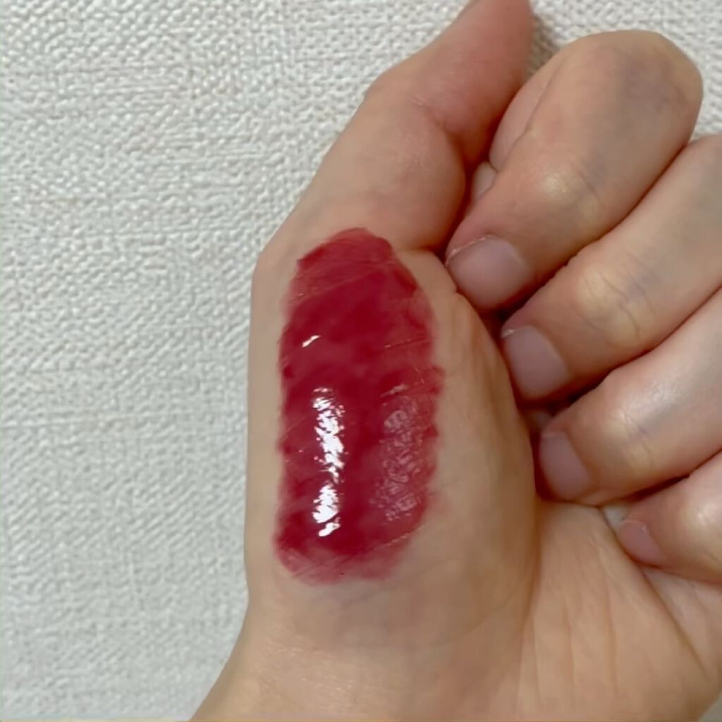 ジューシーラスティングティント/rom&nd/リップティントを使ったクチコミ（3枚目）