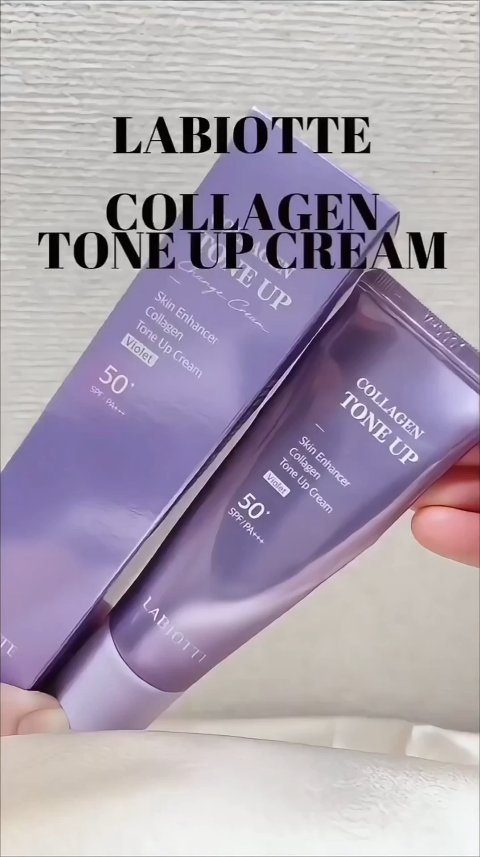 スキンエンハンサーコラーゲントーンアップクリーム/LABIOTTE/日焼け止めクリームを使ったクチコミ（1枚目）