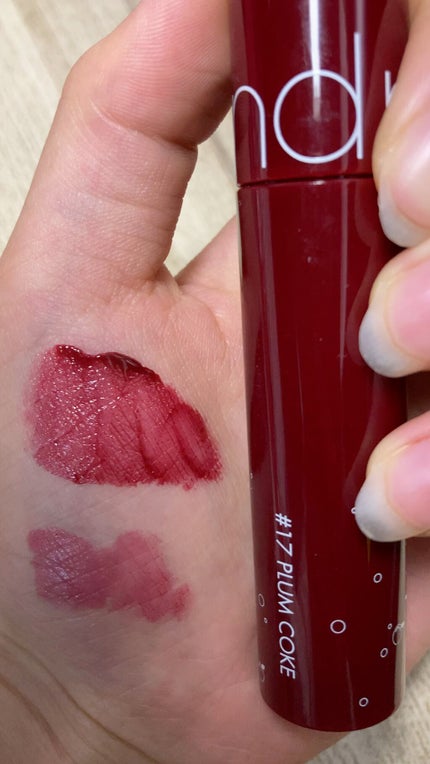 ジューシーラスティングティント/rom&nd/リップティントの人気ショート動画