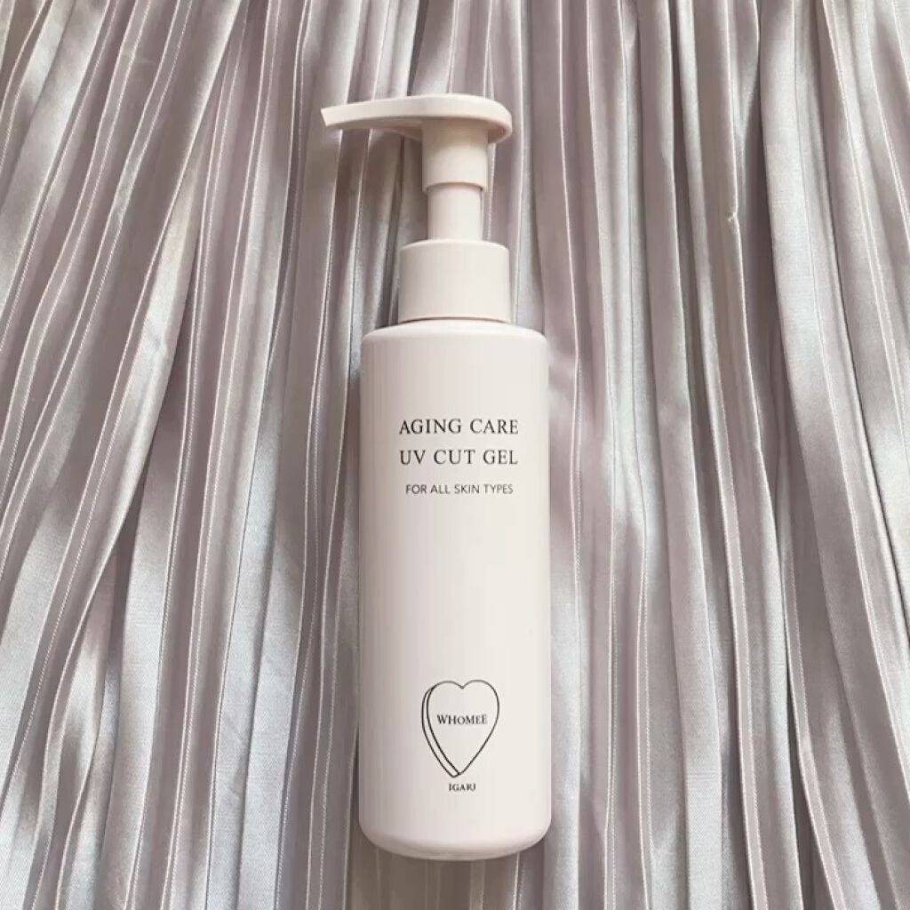 エイジングケアUVカットジェル/WHOMEE/日焼け止めジェルの動画クチコミ2つ目