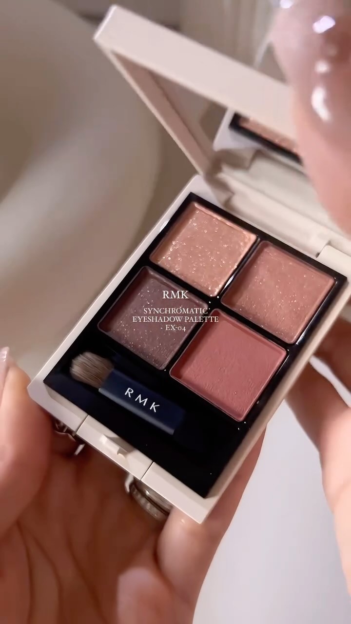 RMK シンクロマティック アイシャドウパレット/RMK/アイシャドウパレットを使ったクチコミ（1枚目）