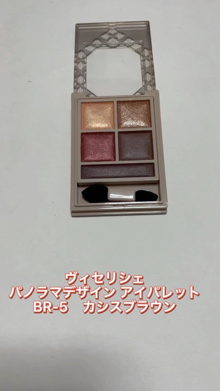 パノラマデザイン アイパレット/Visée/アイシャドウパレットの人気ショート動画