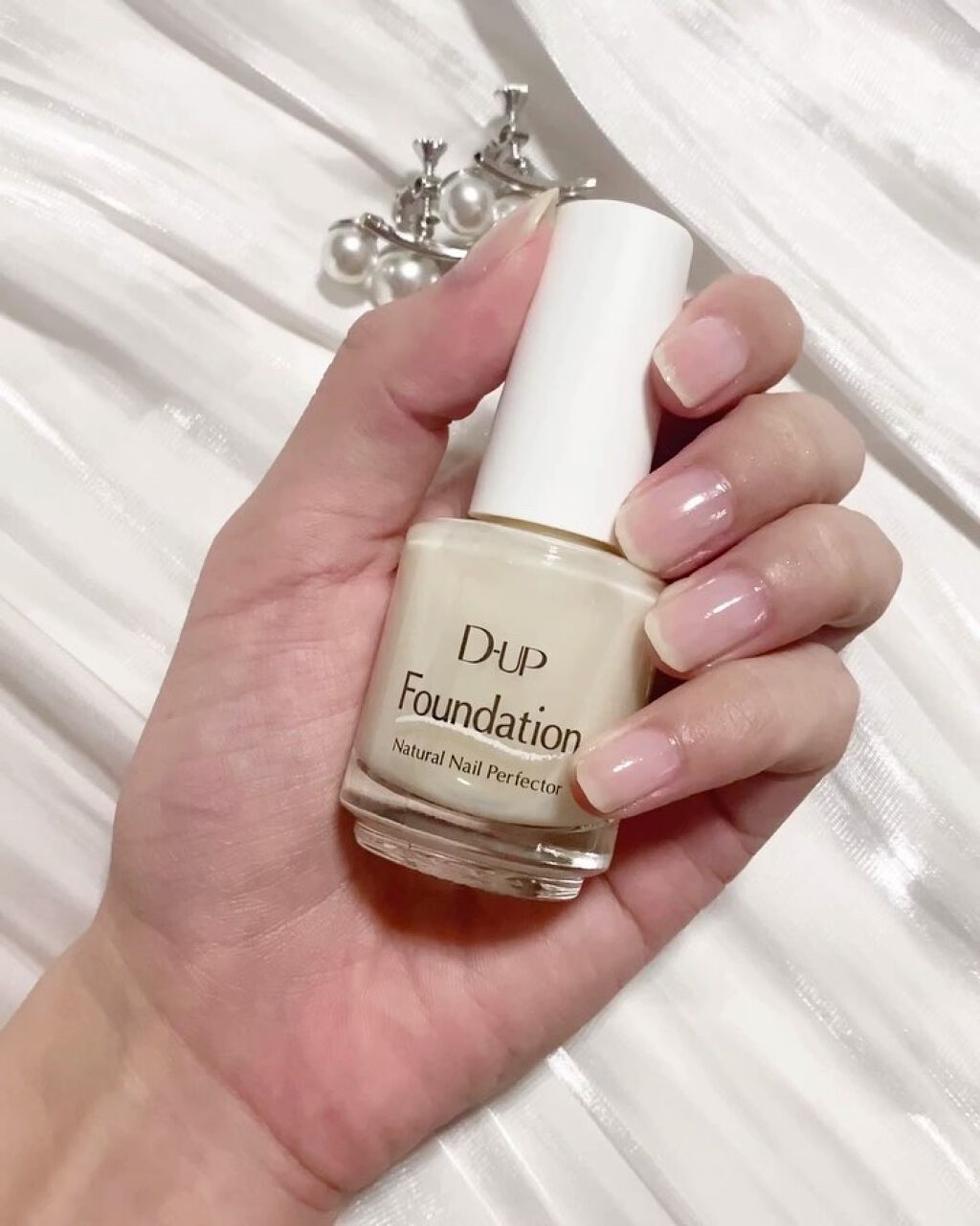 ディーアップファンデーション/D-UP/ネイルベースコートを使ったクチコミ（2枚目）