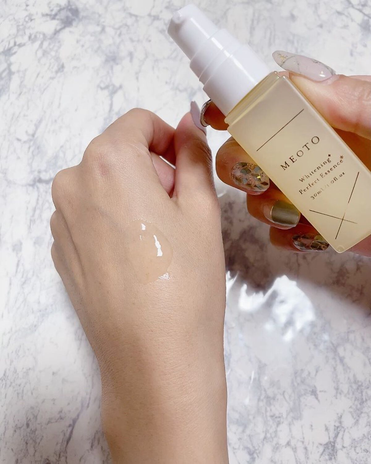 ホワイトニングパーフェクトエッセンス/MEOTO/美容液を使ったクチコミ（2枚目）