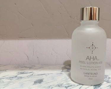 AHA4.55%配合AHAピールローション/LANTELNO/化粧水を使ったクチコミ（5枚目）