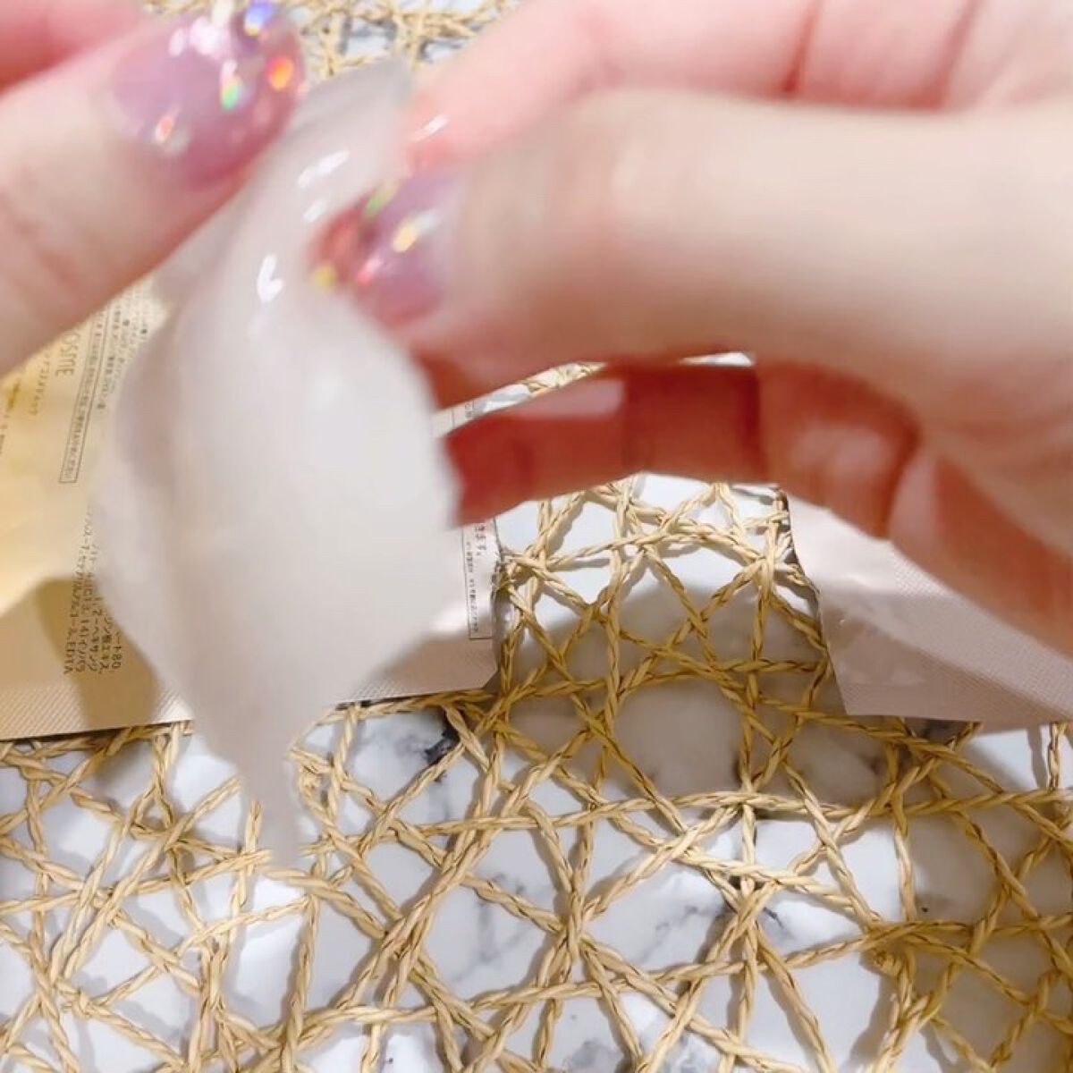 ルミナスマスク   (ケアクリーム付き) /cerXcer/シートマスク・パックを使ったクチコミ（2枚目）