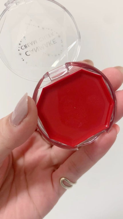 クリームチーク/キャンメイク/ジェル・クリームチークの人気ショート動画