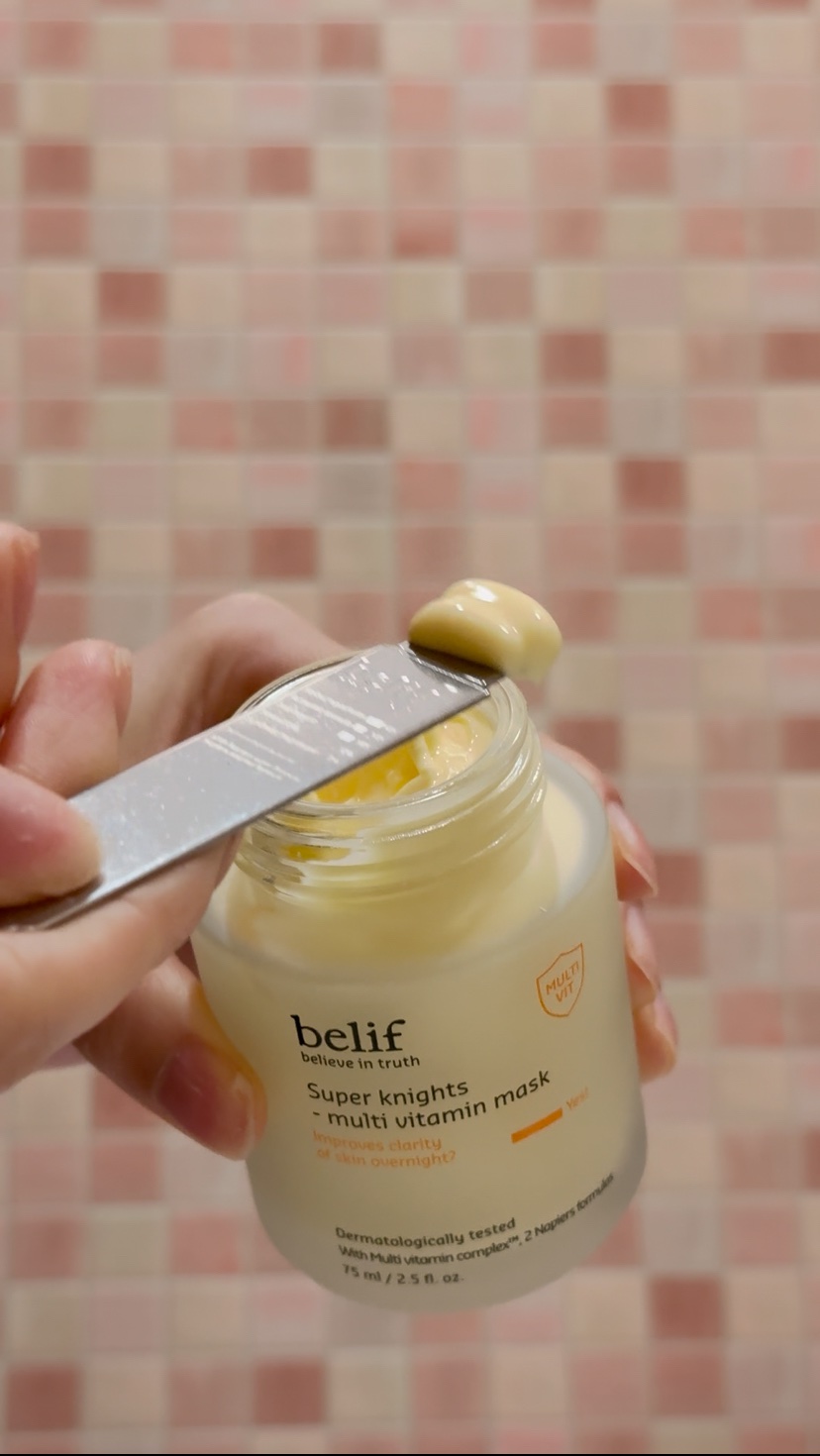 スーパーナイツ ビタミンマスク/belif/フェイスクリームの人気ショート動画