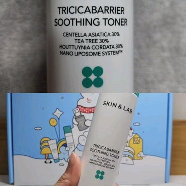 トリシカバリアスージングトナー/SKIN&LAB/化粧水を使ったクチコミ（1枚目）