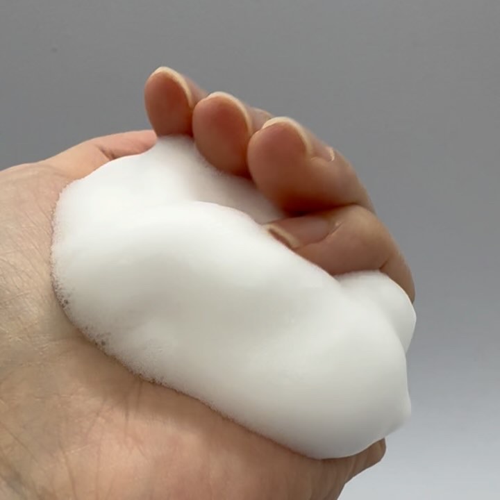 泡の洗顔料/カウブランド無添加/泡洗顔を使ったクチコミ（3枚目）