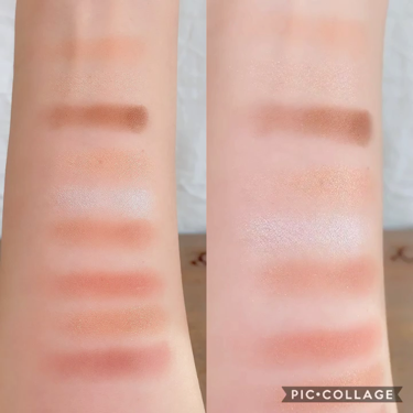 UR GLAM　BLOOMING EYE COLOR PALETTE/U R GLAM/アイシャドウパレットを使ったクチコミ（2枚目）