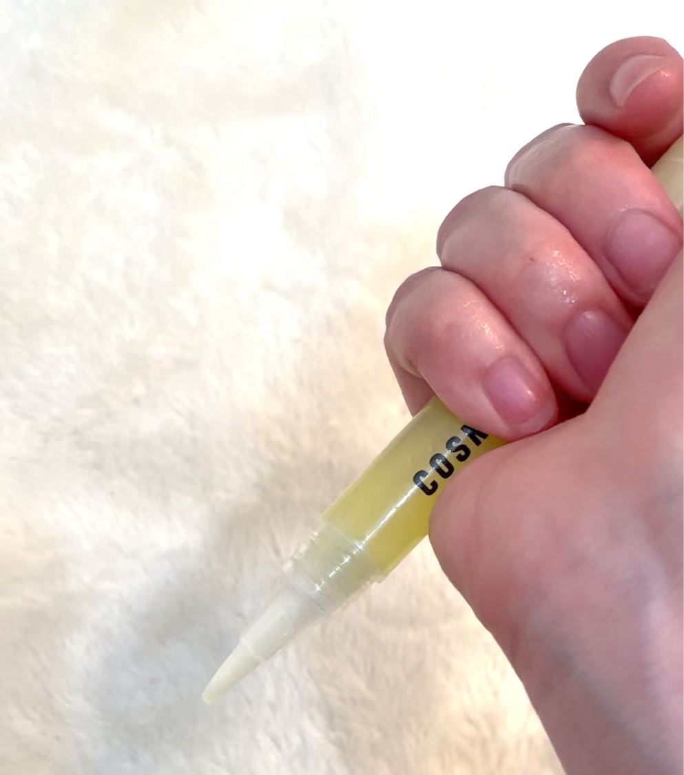 カラーテラピーネイルセラム/COSNORI/ネイルオイル・トリートメントを使ったクチコミ（2枚目）