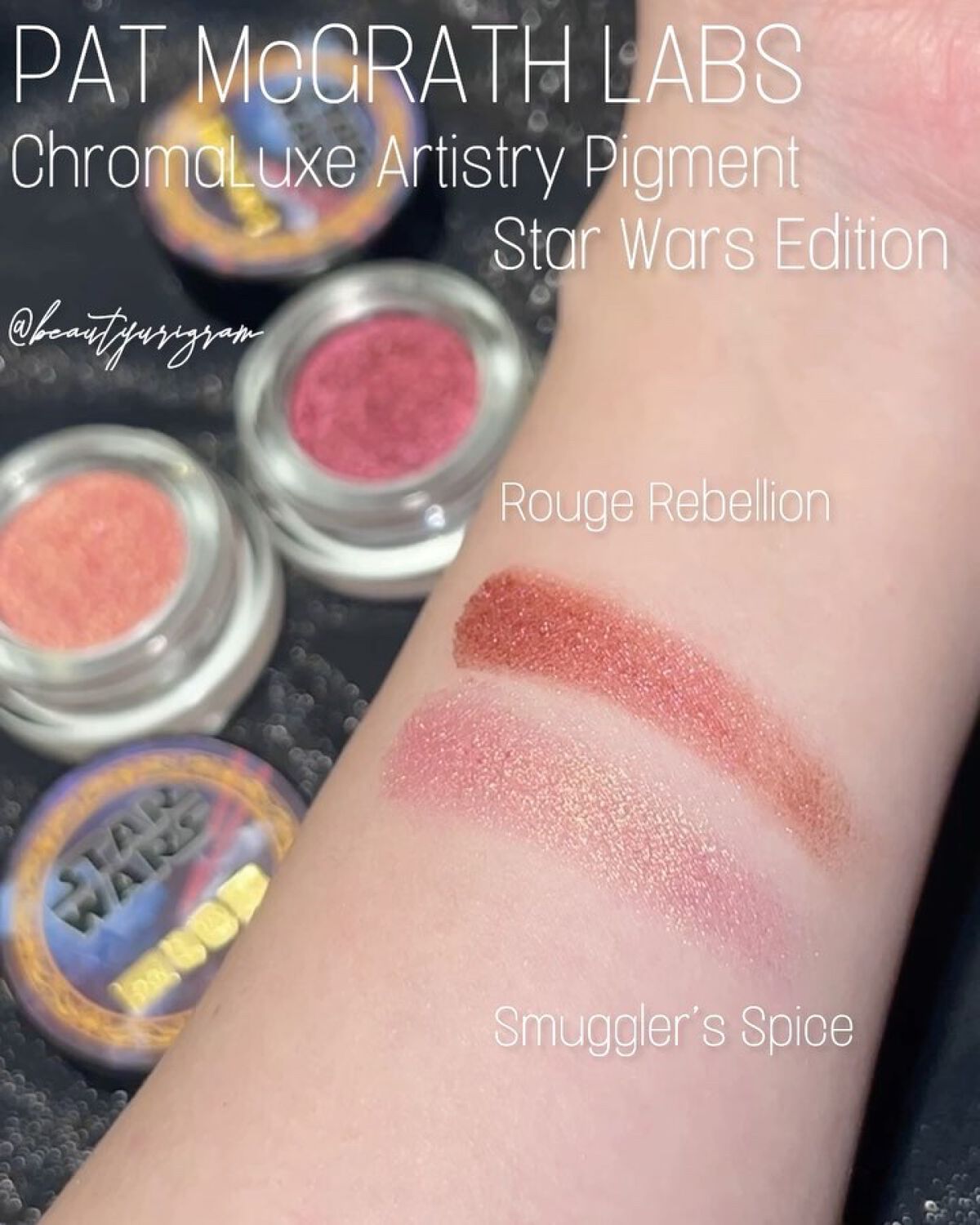 ChromaLuxe Artistry Pigment Star Wars Edition/PAT McGRATH LABS/単色アイシャドウの動画クチコミ1つ目