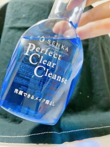 洗顔専科　パーフェクトクリアクレンズ/SENKA（専科）/クレンジングジェルを使ったクチコミ（3枚目）