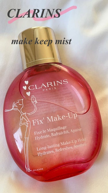 フィックス メイクアップ/CLARINS/ミスト状化粧水を使ったクチコミ（1枚目）