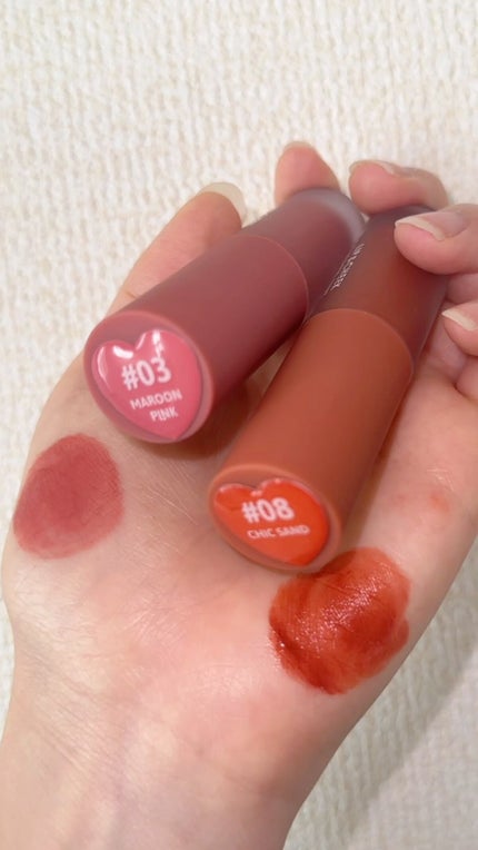 リップアンドチーク ヌードマットティント/CathyDoll/リップティントの人気ショート動画