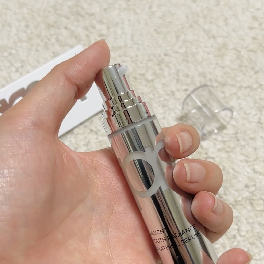 ユース ラディアンス ビタチノール セラム/primera/美容液を使ったクチコミ（3枚目）