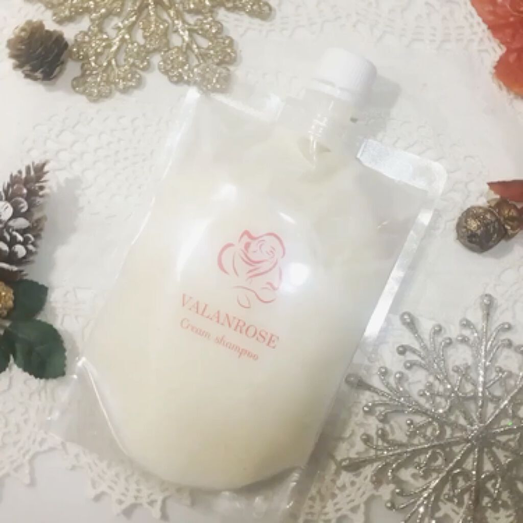 クリームシャンプー/VALANROSE/市販シャンプーを使ったクチコミ（1枚目）
