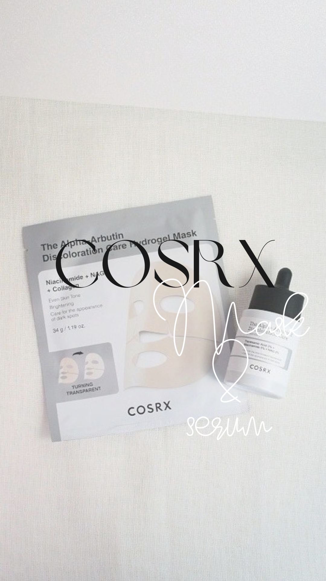 RXザ・アルファ アルブチン ハイドロゲルパック/COSRX/シートマスク・パックの人気ショート動画