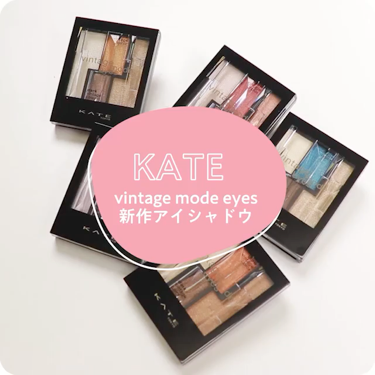 ヴィンテージモードアイズ/KATE/アイシャドウパレットを使ったクチコミ（1枚目）