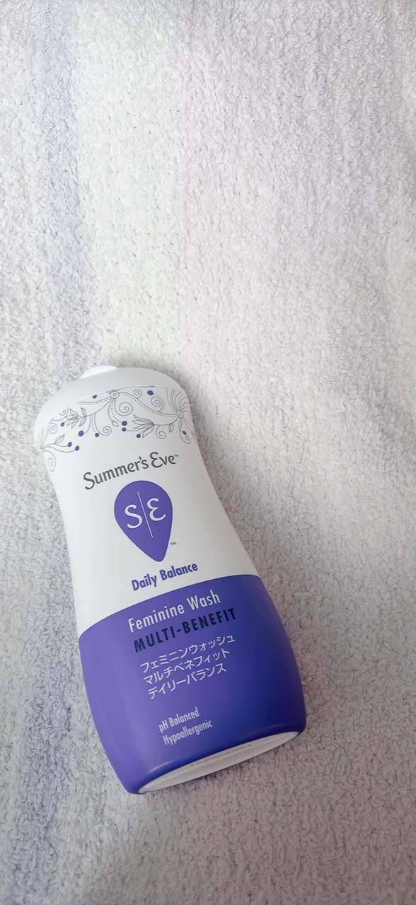 フェミニンウォッシュ マルチベネフィット デイリーバランス/Summer's Eve(サマーズイブ)/デリケートゾーンケアの動画クチコミ1つ目